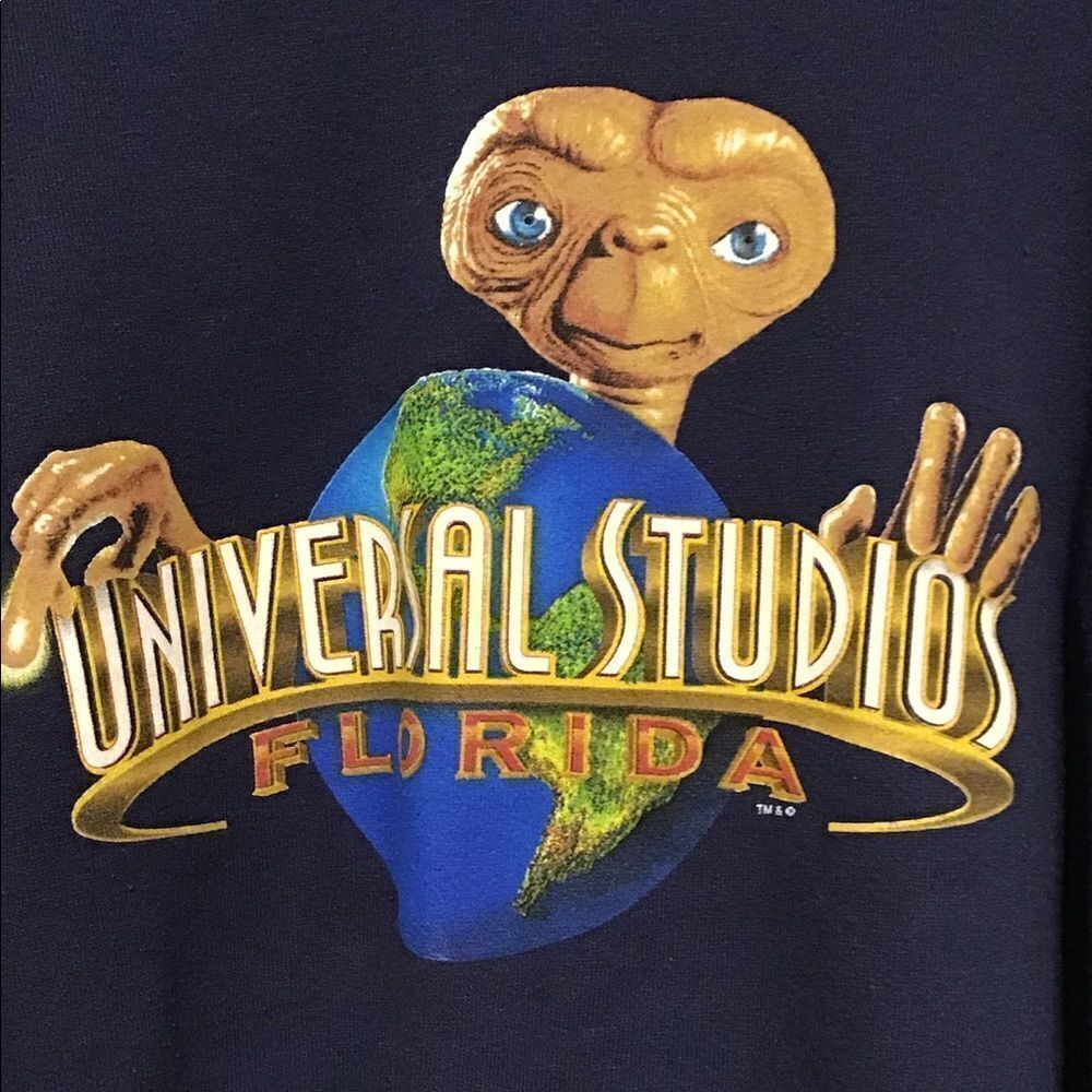 Vintage E.T. Sweatshirt Universal‎ Studios Kids Toddler Size - Picture 2 of 6